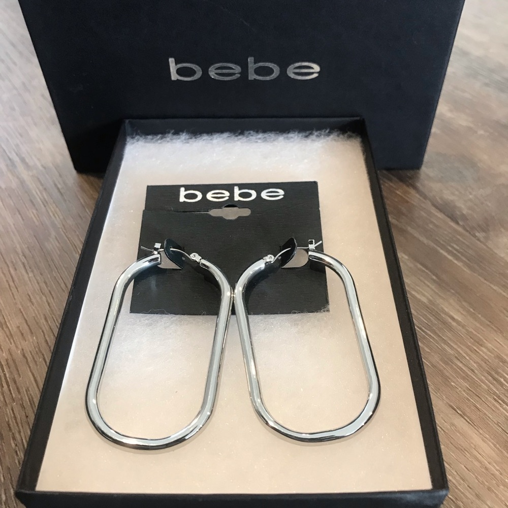 BEBE Hoops (Silver)